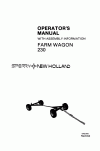 New Holland 230 Operator`s Manual