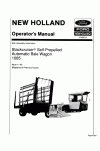 New Holland 1085 Operator`s Manual
