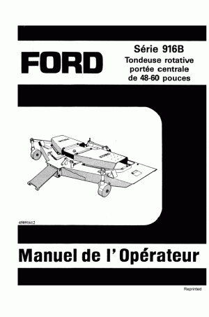 New Holland N/A Operator`s Manual