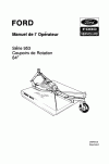New Holland 953 Operator`s Manual