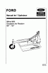 New Holland 953 Operator`s Manual