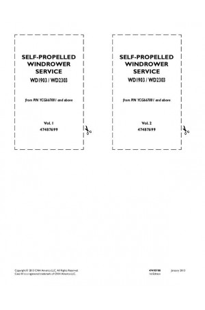 Case IH WD1903, WD2303 Service Manual