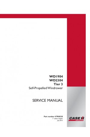 Case IH WD1904, WD2304 Service Manual