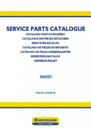 New Holland 900SFI Parts Catalog