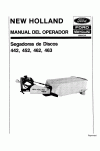 New Holland 442, 452, 462, 463 Operator`s Manual