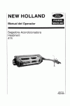 New Holland 474 Operator`s Manual