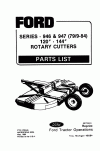 New Holland 946 Parts Catalog
