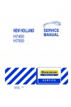 New Holland H7450, H7550 Service Manual