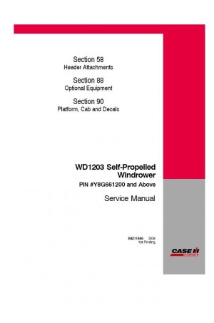 Case IH WD1203 Service Manual