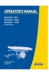 New Holland ProCart 1022, ProCart 1225, ProCart 819 Operator`s Manual