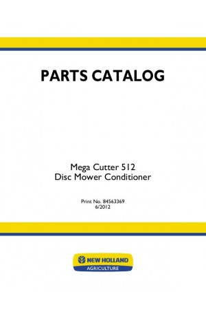 New Holland 512 Parts Catalog