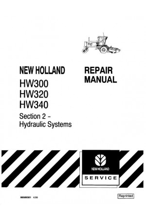 New Holland HW300, HW320, HW340 Service Manual