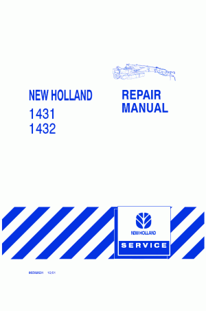 New Holland 1431, 1432 Service Manual