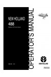New Holland 488 Operator`s Manual