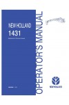 New Holland 1431 Operator`s Manual