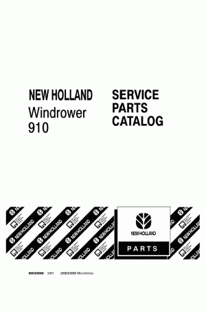 New Holland 910 Parts Catalog