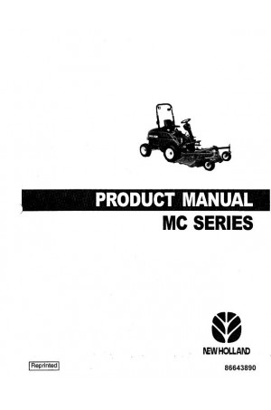 New Holland MC22, MC28, MC35 Operator`s Manual