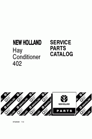 New Holland 402 Parts Catalog