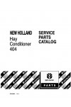 New Holland 404 Parts Catalog