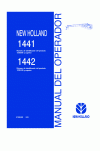 New Holland 1441, 1442 Operator`s Manual