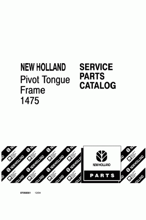 New Holland 1475 Parts Catalog