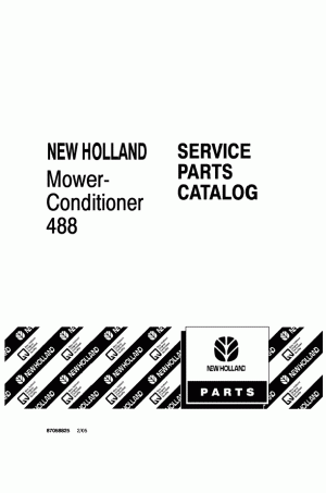 New Holland 488 Parts Catalog