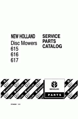 New Holland 615, 616, 617 Parts Catalog