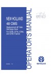 New Holland 48CMS Operator`s Manual