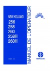 New Holland 256, 258, 260 Operator`s Manual