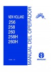 New Holland 256, 258, 260 Operator`s Manual