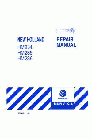 New Holland HM234, HM235, HM236 Service Manual