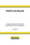 New Holland H7220, H7230, H7320, H7330 Parts Catalog