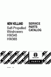 New Holland HW345, HW365 Parts Catalog