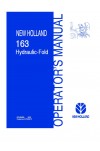 New Holland 163 Operator`s Manual