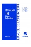 New Holland 163 Operator`s Manual