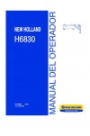 New Holland H6830 Operator`s Manual
