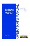 New Holland 330GM Operator`s Manual