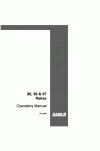 Case IH 86, 96, 97 Operator`s Manual
