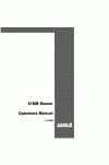 Case IH 61MB Operator`s Manual