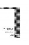 Case IH 721, 725, 730, 736 Operator`s Manual