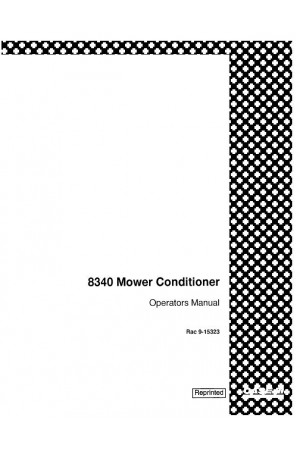 Case IH 8340 Operator`s Manual