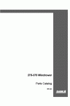 Case IH 275, 375 Parts Catalog