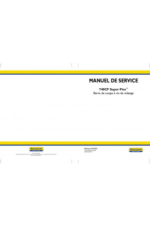 New Holland 740CF Service Manual