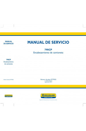 New Holland 790CP Service Manual