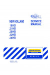 New Holland 18HB, 21HB, 25HB, 30HB, 36HB Service Manual
