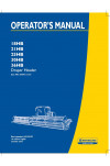 New Holland 18HB, 21HB, 30HB, 36HB Operator`s Manual