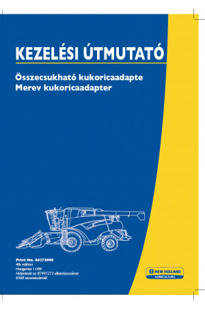 New Holland M, MF670N, MF675N, MF675W, MF680L, MF680W, MF875W, MF880W, MR1270, MR1275, MR1280, MR570N, MR575W, MR580W, MR670N, MR675N, MR675W, MR680W, MR870N Operator`s Manual