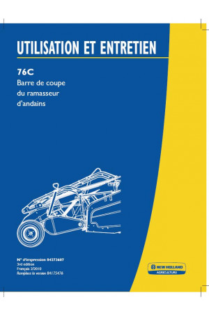 New Holland 76C Operator`s Manual