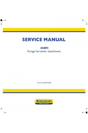 New Holland 450FI Service Manual