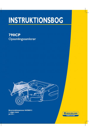 New Holland 790CP Operator`s Manual